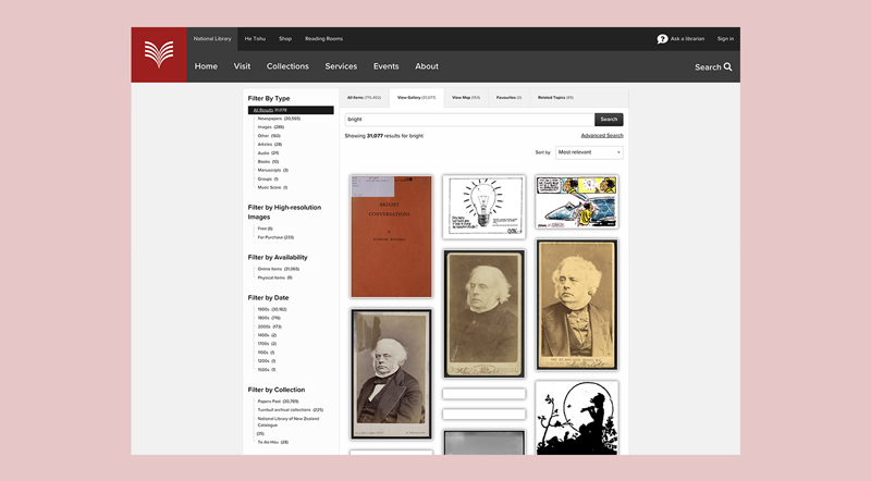 National Library Screenshot