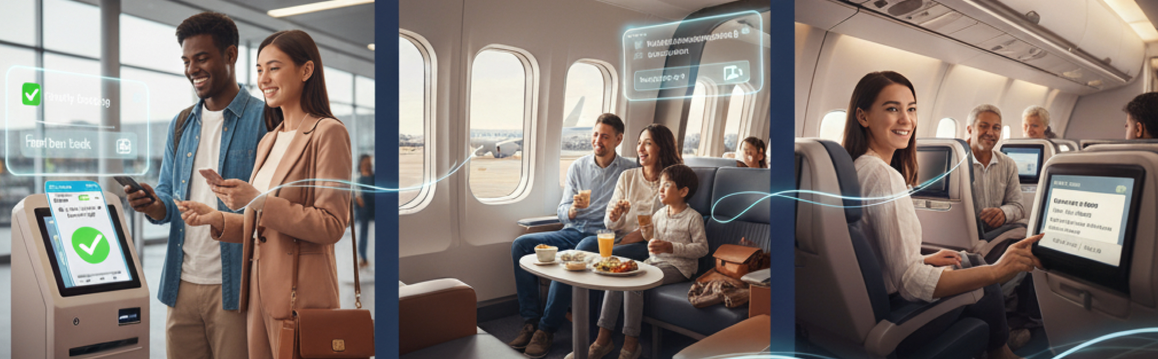 Airline footer