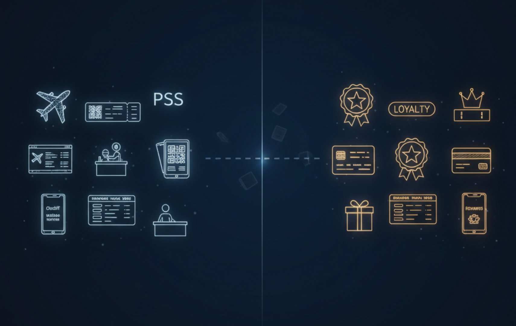 Illustration for article: Airline Loyalty Reinvented: Why PSS–Loyalty Integration Is Mission Critical