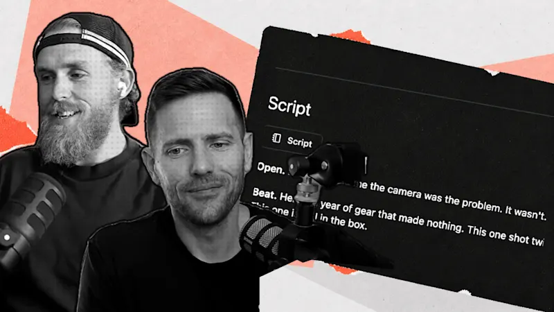 Keep the script current when two people work on it