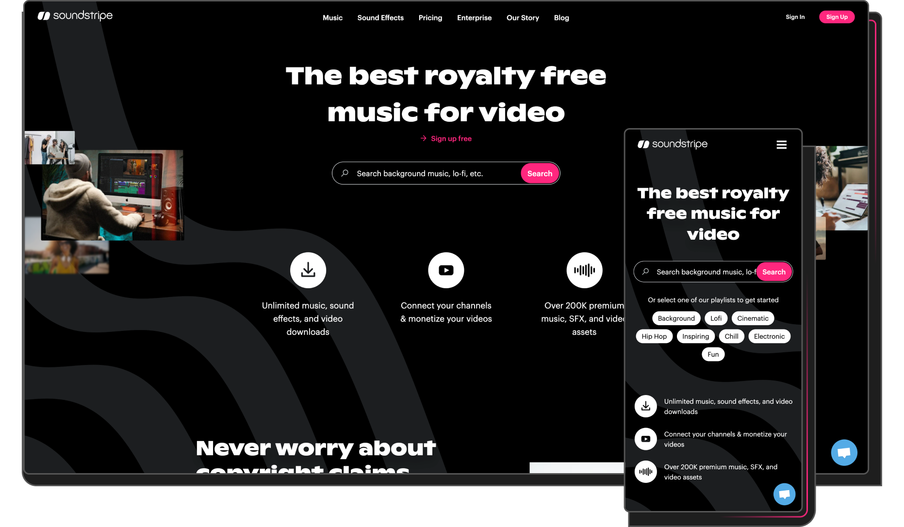  Enhance Your Content with Soundstripe's Royalty-Free Music and Media