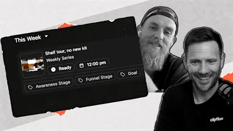 Keep the caption beside the video it belongs to