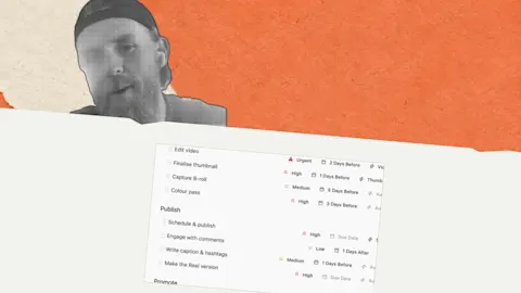 Give your edit queue a priority before recording more