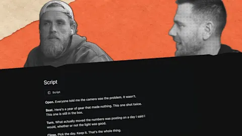 Review the script before the team records it