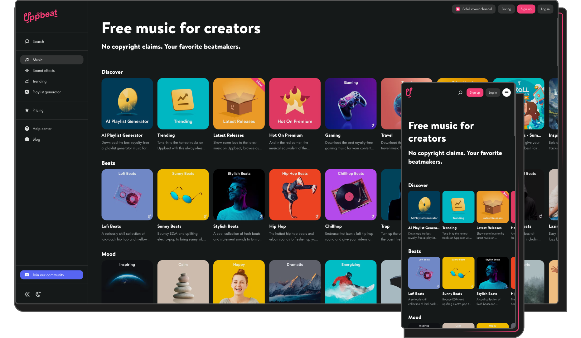 Discovering the Best Royalty-Free Music for Your Videos with Uppbeat.io
