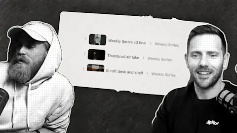 Make a post from the media you have already reviewed