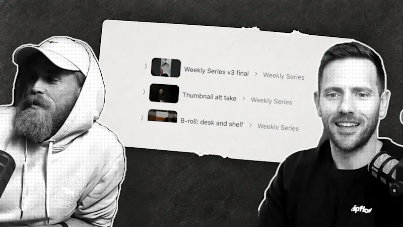 Make a post from the media you have already reviewed