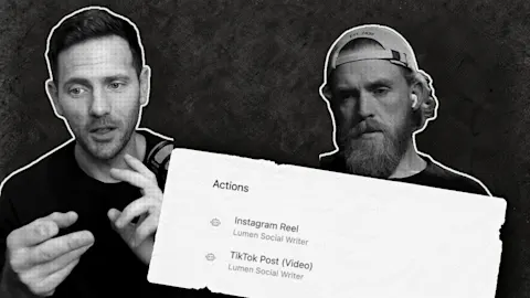 Remove the handoff between approved media and draft posts
