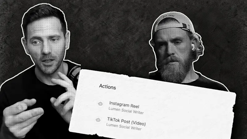 Remove the handoff between approved media and draft posts