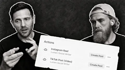 Remove the handoff between approved media and draft posts