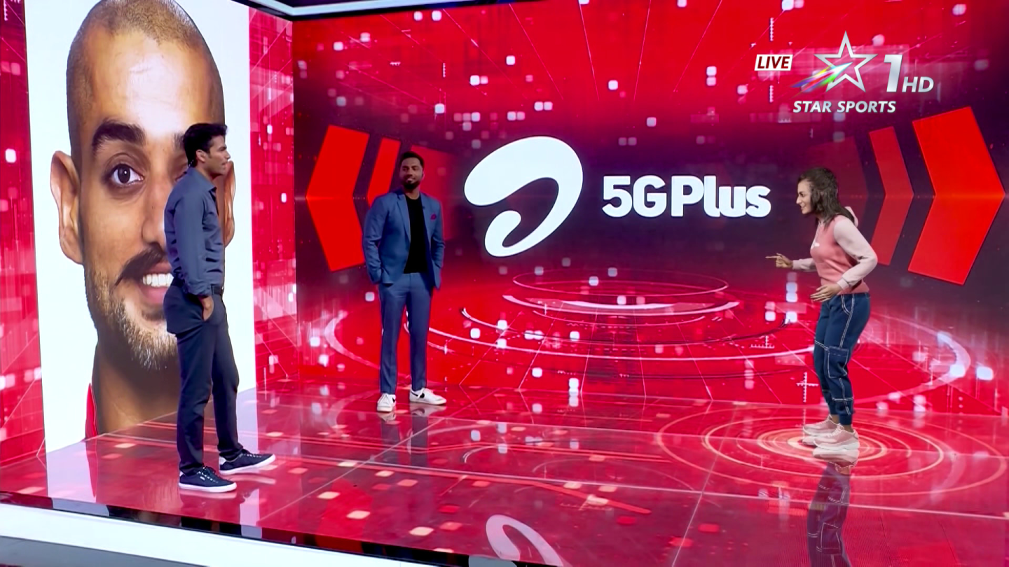 Campaign image for Airtel 5G launch in India