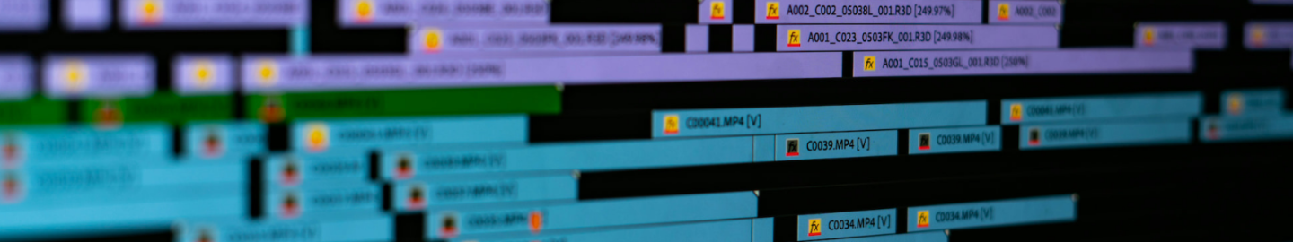 Banner image of an editing screen 