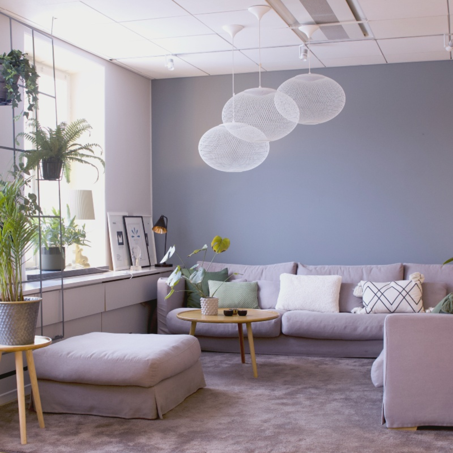 Lounge area in the EssenceMediacom Sweden office