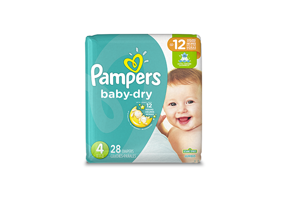 Pampers Baby Dry 6-10 kg 198 unidades Talla 3 Pañales para bebés 