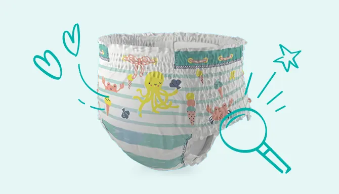  Pampers Splashers - Paquete de pañales de natación y pelota  inflable de playa Broozy, pañales de agua desechables súper suaves y  duraderos para niños y niñas con divertida pelota de piscina