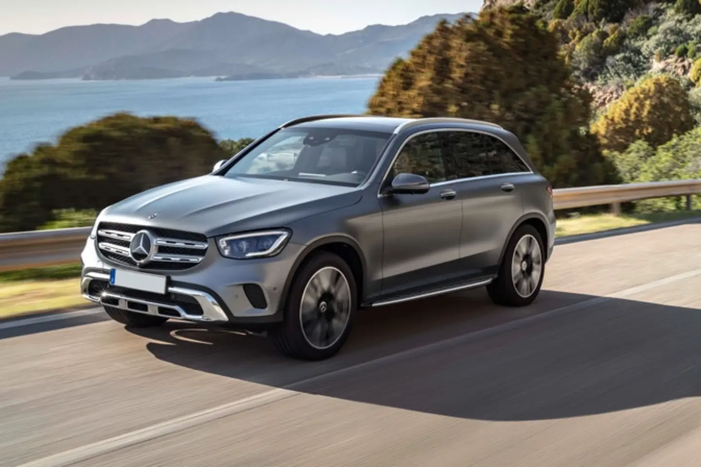 Front exterior shot of the Mercedes Benz GLC Class