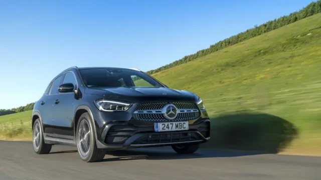 Mercedes-Benz GLA driving 