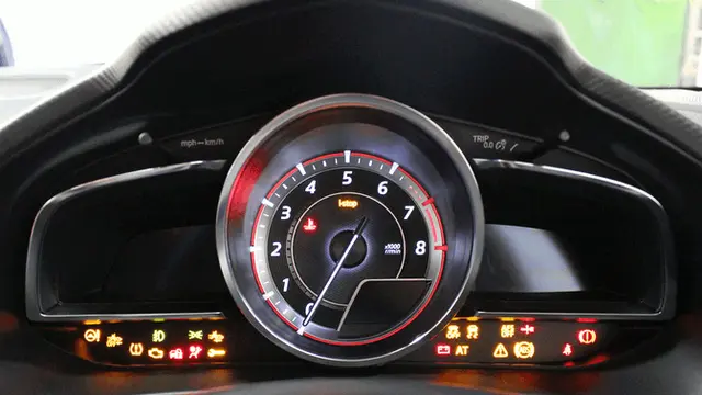 Car dashboard warning lights