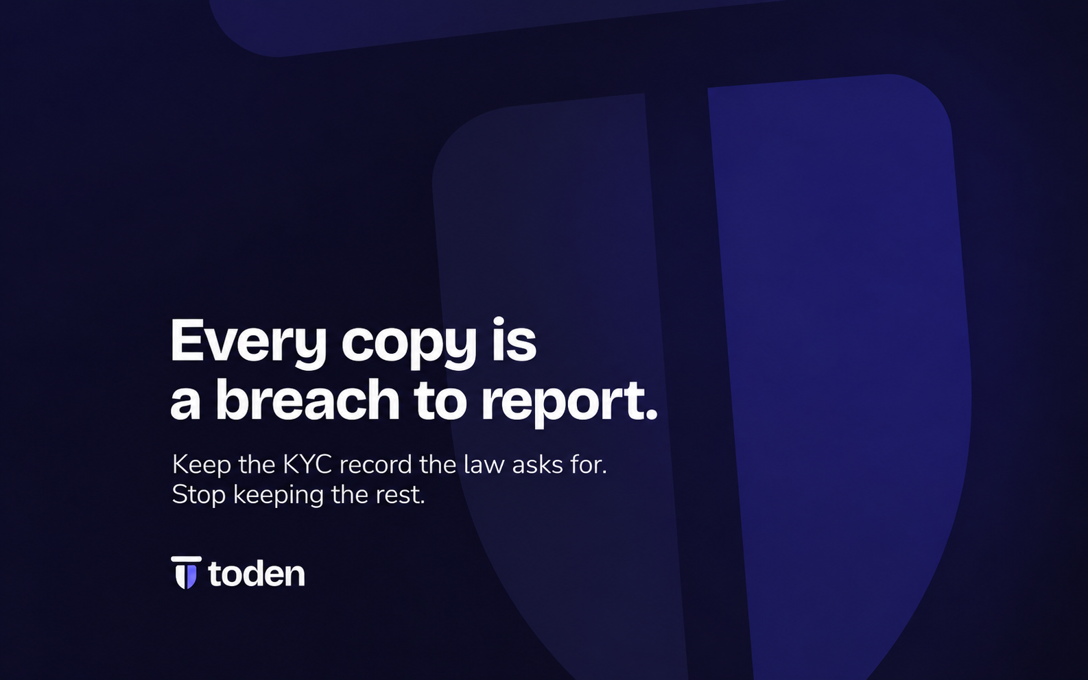 غلاف افتتاحية Toden: صور الهوية التي نسختها بعد التحقق من هويتك هي الخرق الذي سيتعين عليك الإبلاغ عنه. إليك كيفية تقليل هذا الخرق.