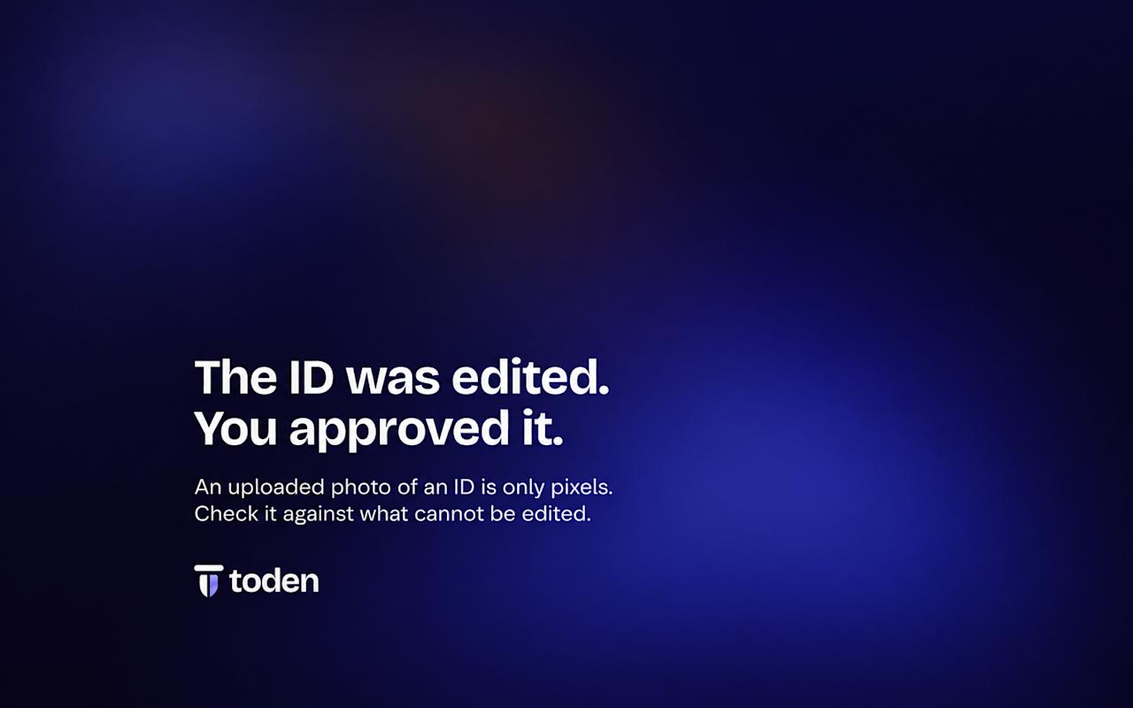 غلاف مجلة Toden: بدت صورة الهوية حقيقية، لذا وافقت عليها. إليك كيف تمر صور الهوية المعدلة، وكيفية كشفها.