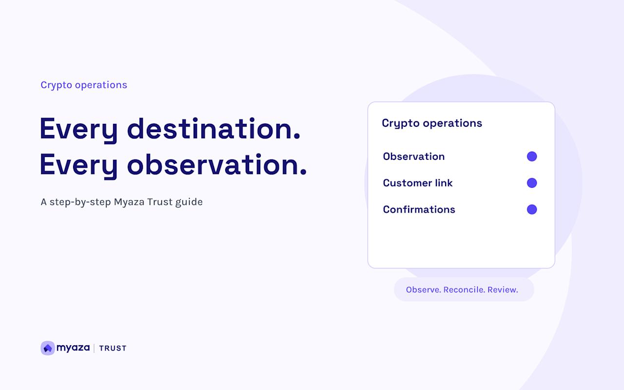 Myaza Trust editorial illustration: Every destination. Every observation.