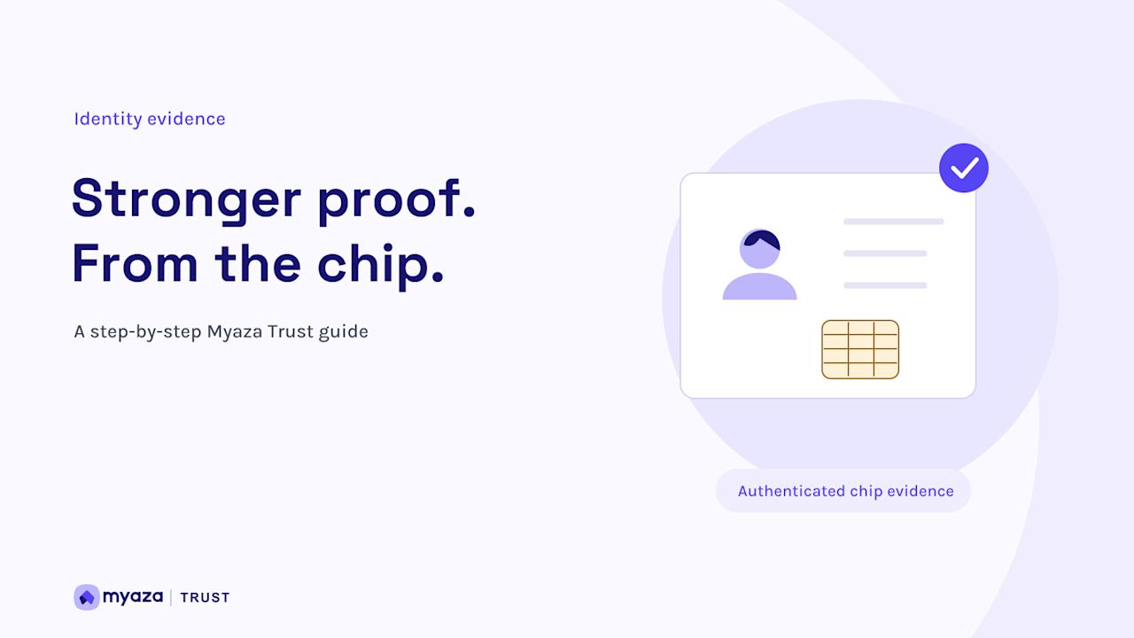 Myaza Trust editorial illustration: Stronger proof. From the chip.