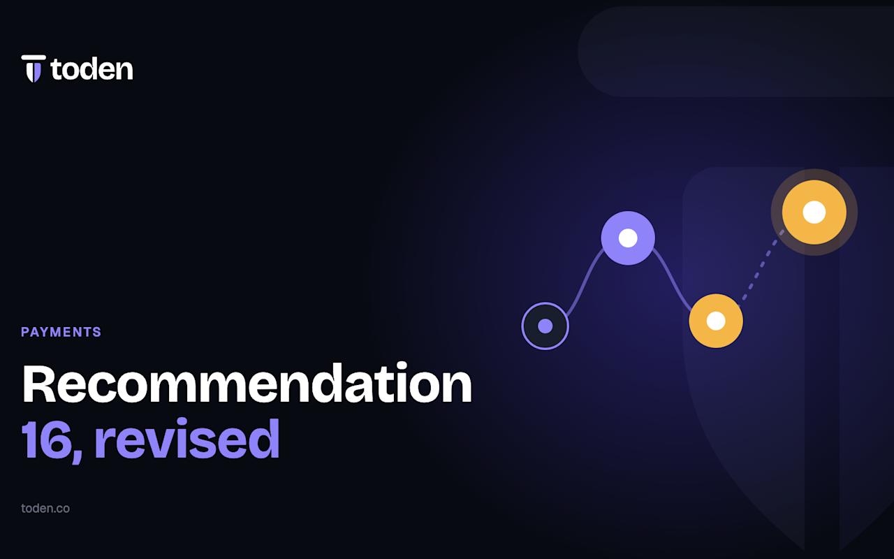 Titre « Recommandation 16, révisée » à côté d'une illustration d'un chemin d'escaliers reliés entre eux, sur un dégradé crème chaud.