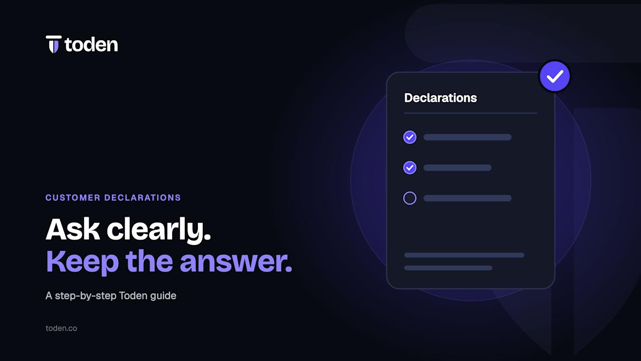 Illustration éditoriale de Toden : Posez des questions claires. Conservez la réponse.