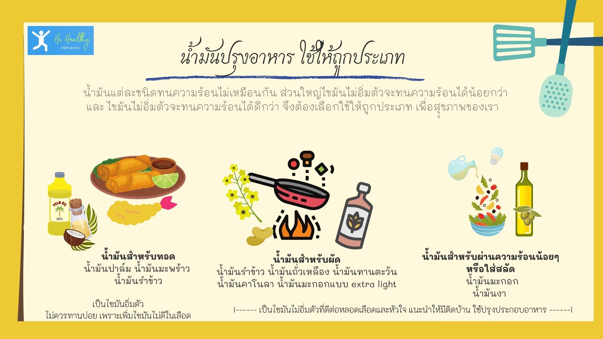 น้ำมันปรุงประกอบอาหาร cooking oil