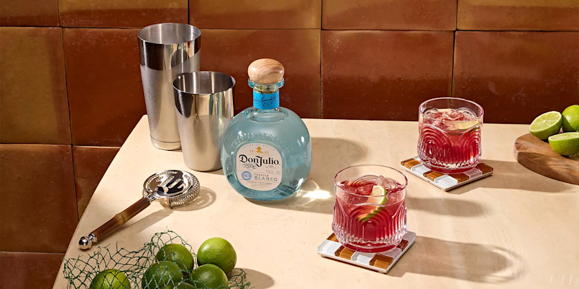 Pomegranate Margarita With Don Julio Hero