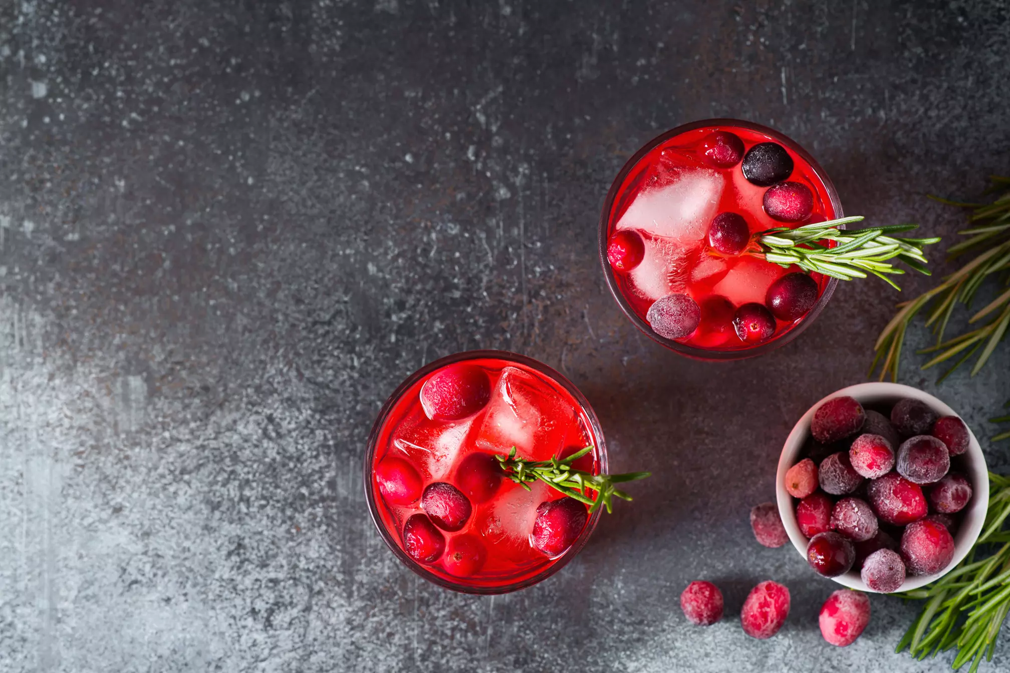 Cranberry Vodka Spritzer
