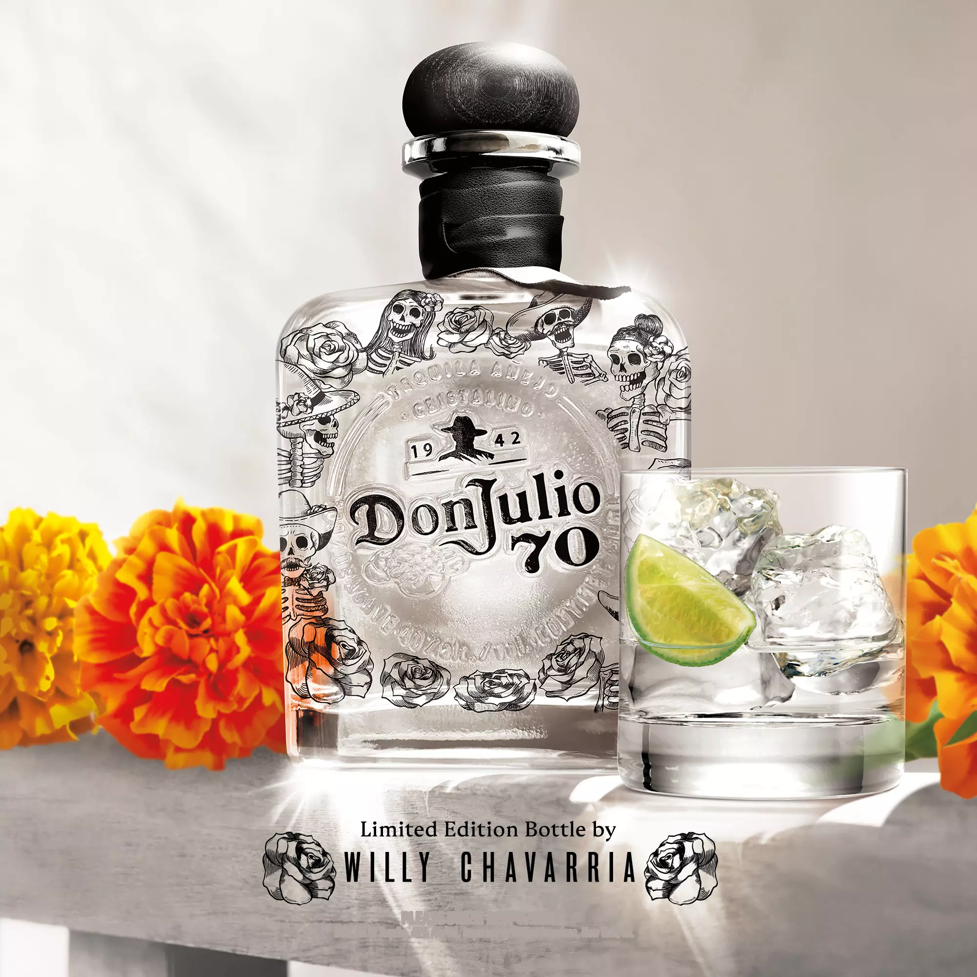 ［お値下げ］Don Julio 70 クリスタリーノ 700ml Don Julio 70th Anniversary Empty Cristalino Anejo Tequila