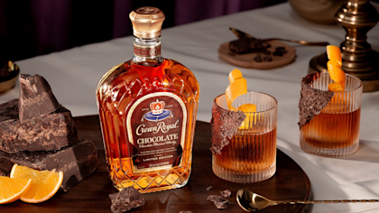 CrownRoyal Chocolate OldFashioned Ingedients