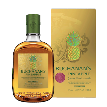 Buchanan's Pineapple bottle