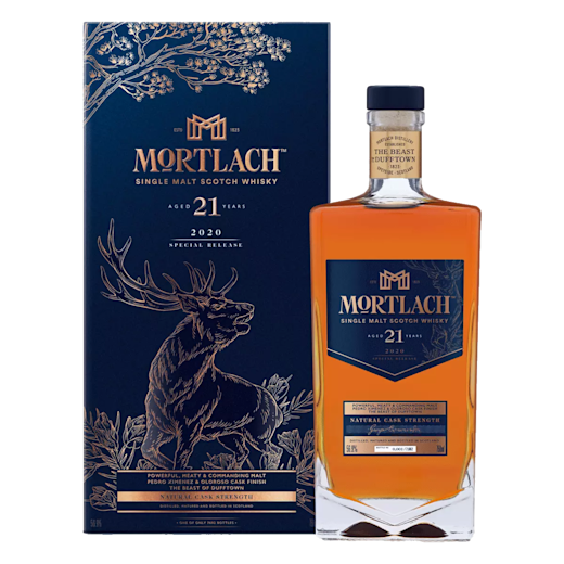 Mortlach 21 Year Old Box