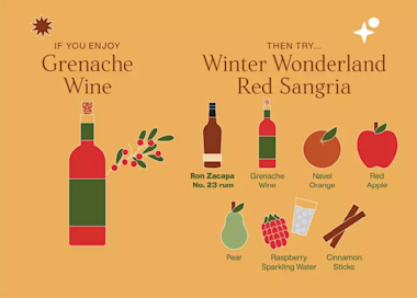 Grenache Sangria Illustration