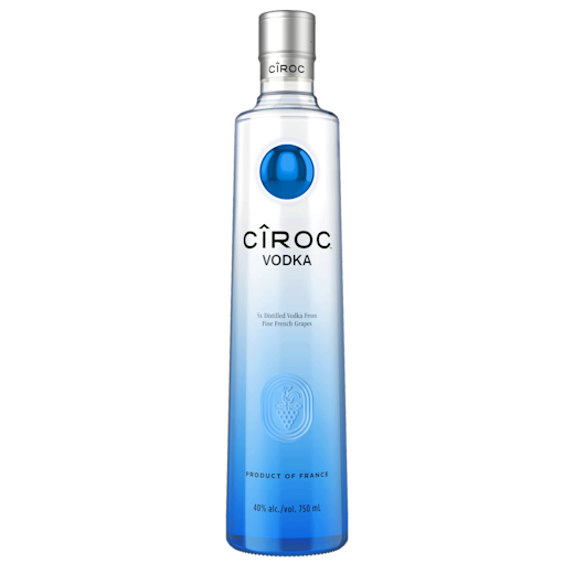 CIROC-VODKA REDESIGNED FRONT 750ML