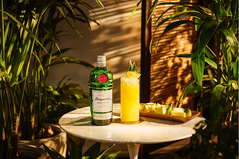 White Lotus Punch Tanqueray cocktail