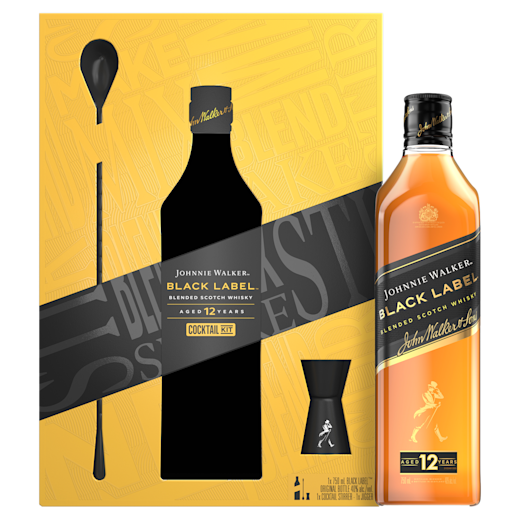 Johnnie Walker Black-w-cocktail-kit