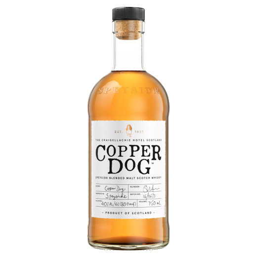 COPPER DOG BLENDED MALT SCOTCH WHISKY FRONT