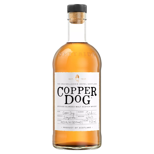 COPPER DOG BLENDED MALT SCOTCH WHISKY FRONT