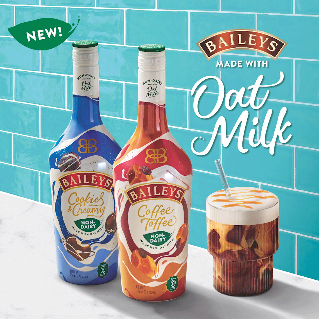 Baileys Cookies & Creamy Non-Dairy Liqueur Made with Oat Milk
