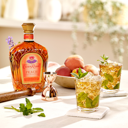 Crown Royal Peach Mint Julep Recipe