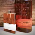 Bulleit Flask With Bottle Bourbon