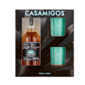 Casamigos Anejo with 2 Ceramic Tumblers-Front
