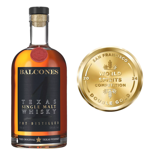 Balcones Texas 1 Single Malt Whisky AWARD