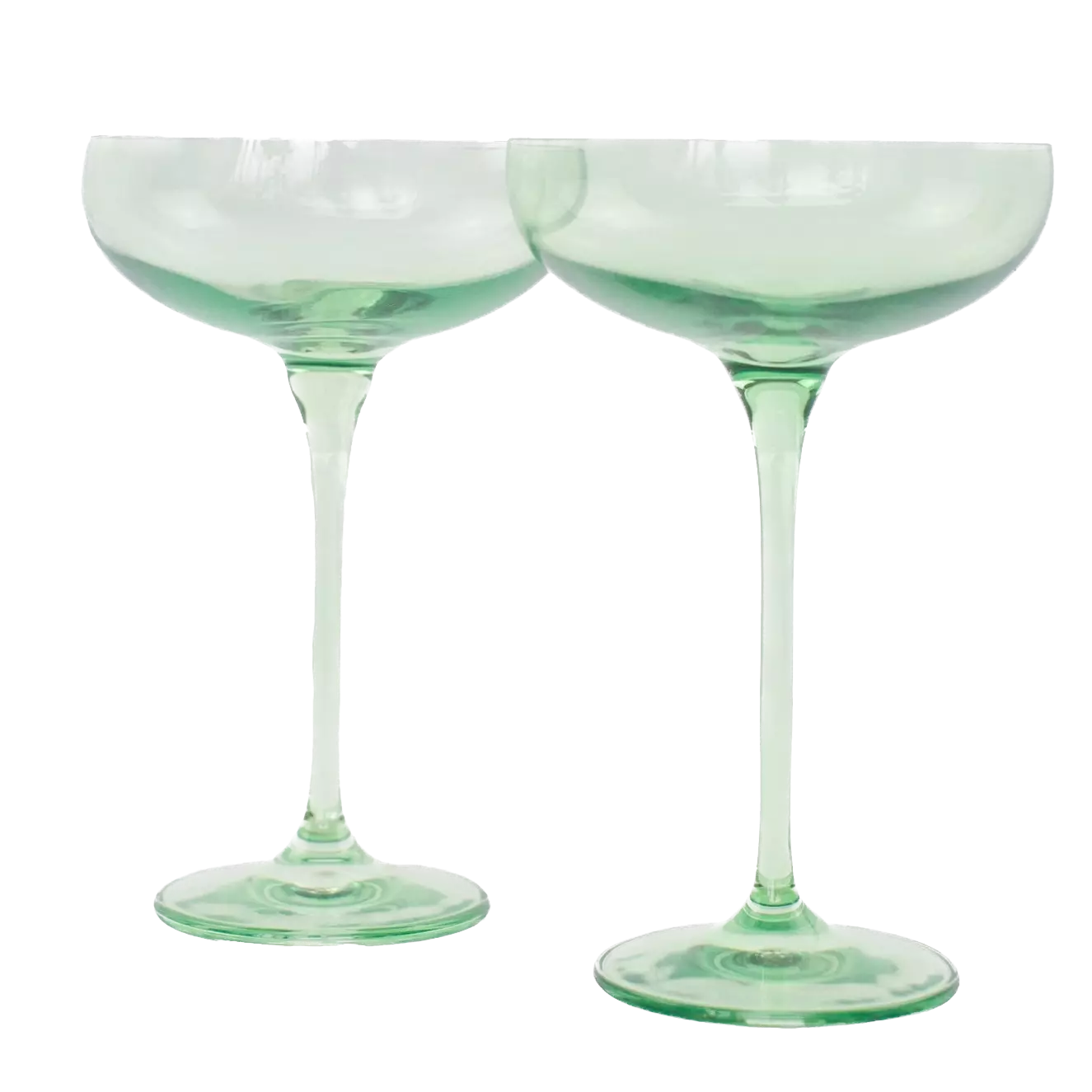 Coupe Glasses, Set of Two