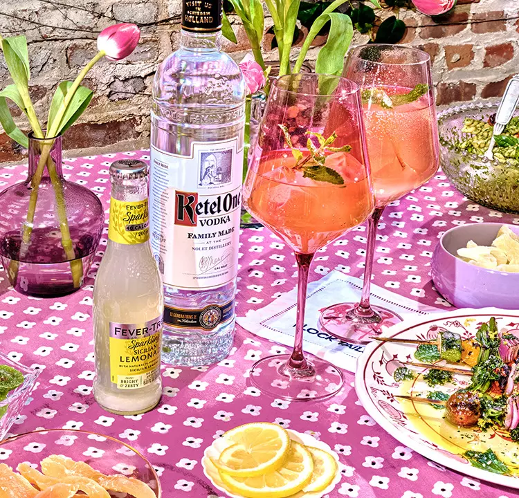 Positano Sparkling Lemonade Tea