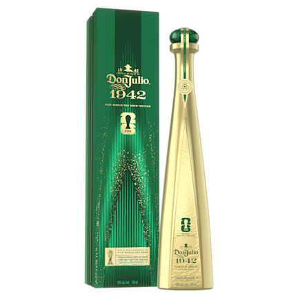 Don Julio 1942 FIFA bottle and box