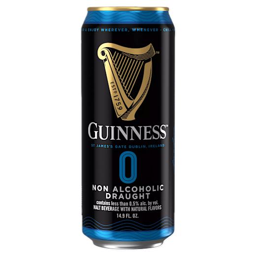 Guinness Zero Non Alc Can